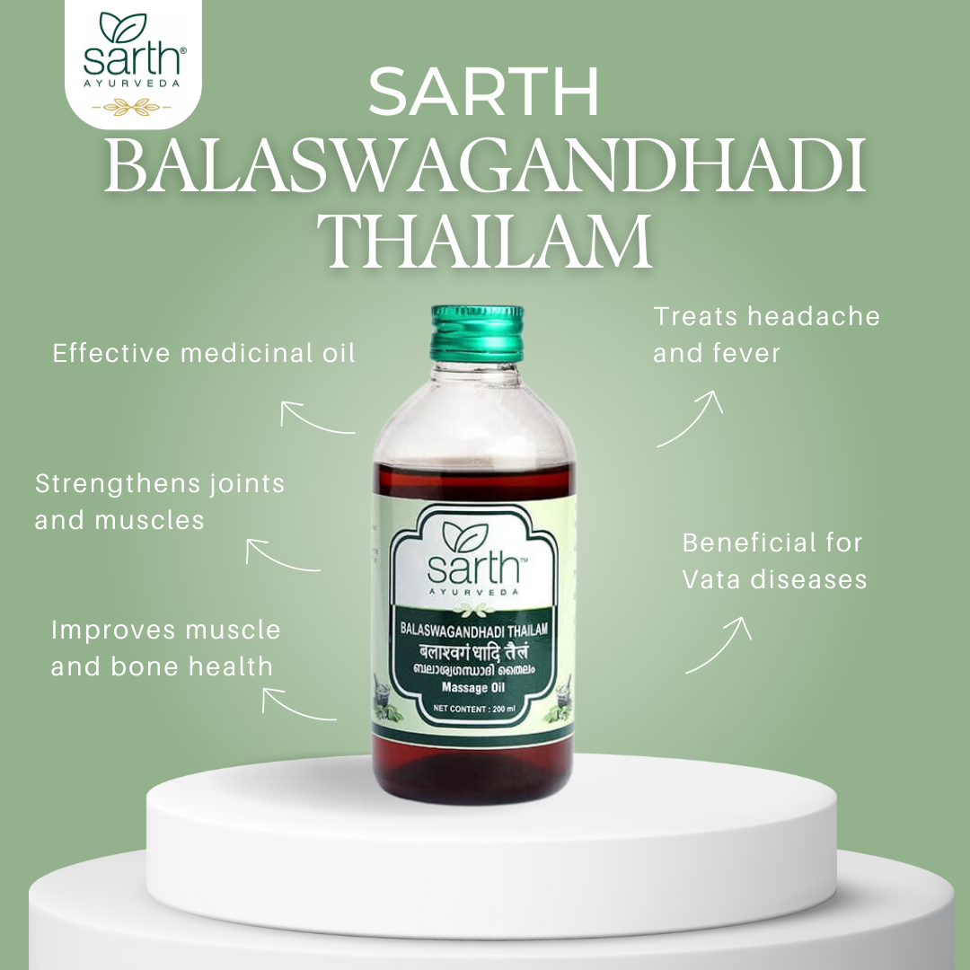 Balaswagandhadi Thailam – Sarth Ayurveda