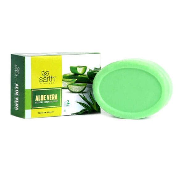 Aloe Vera Soap 100 GM - Image 2