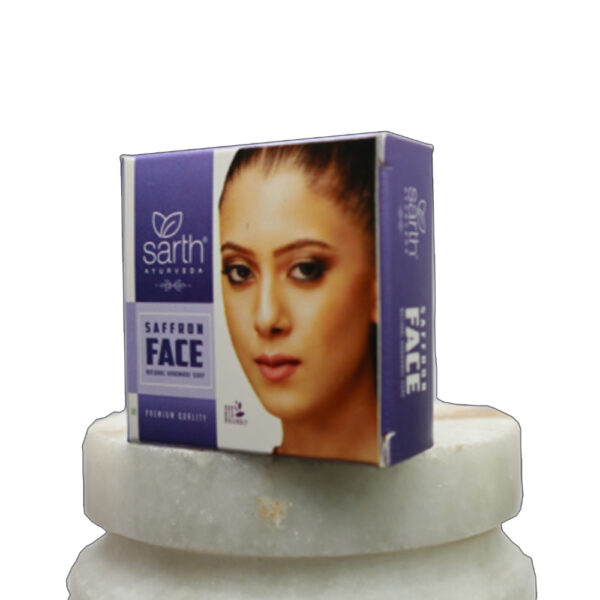 Saffron Face Soap 25 GM - Image 2