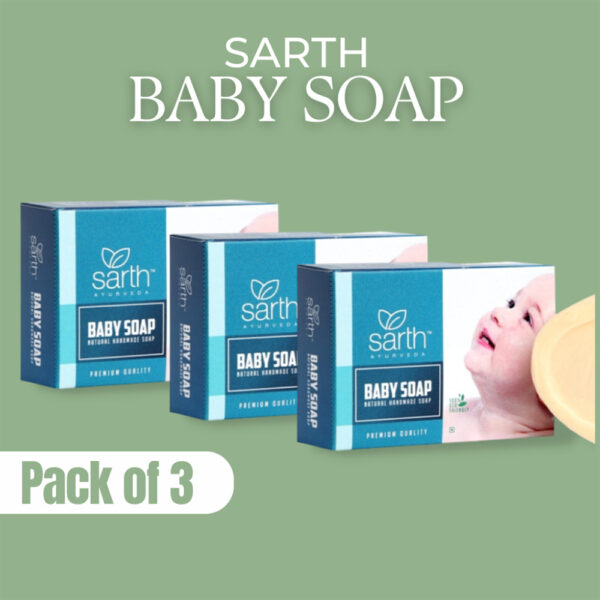 Sarth Baby Soap 100 GM - Image 3