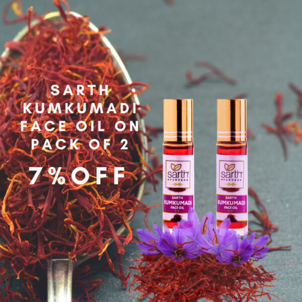 Sarth Kumkumadi Face Oil 10 ML - Image 7