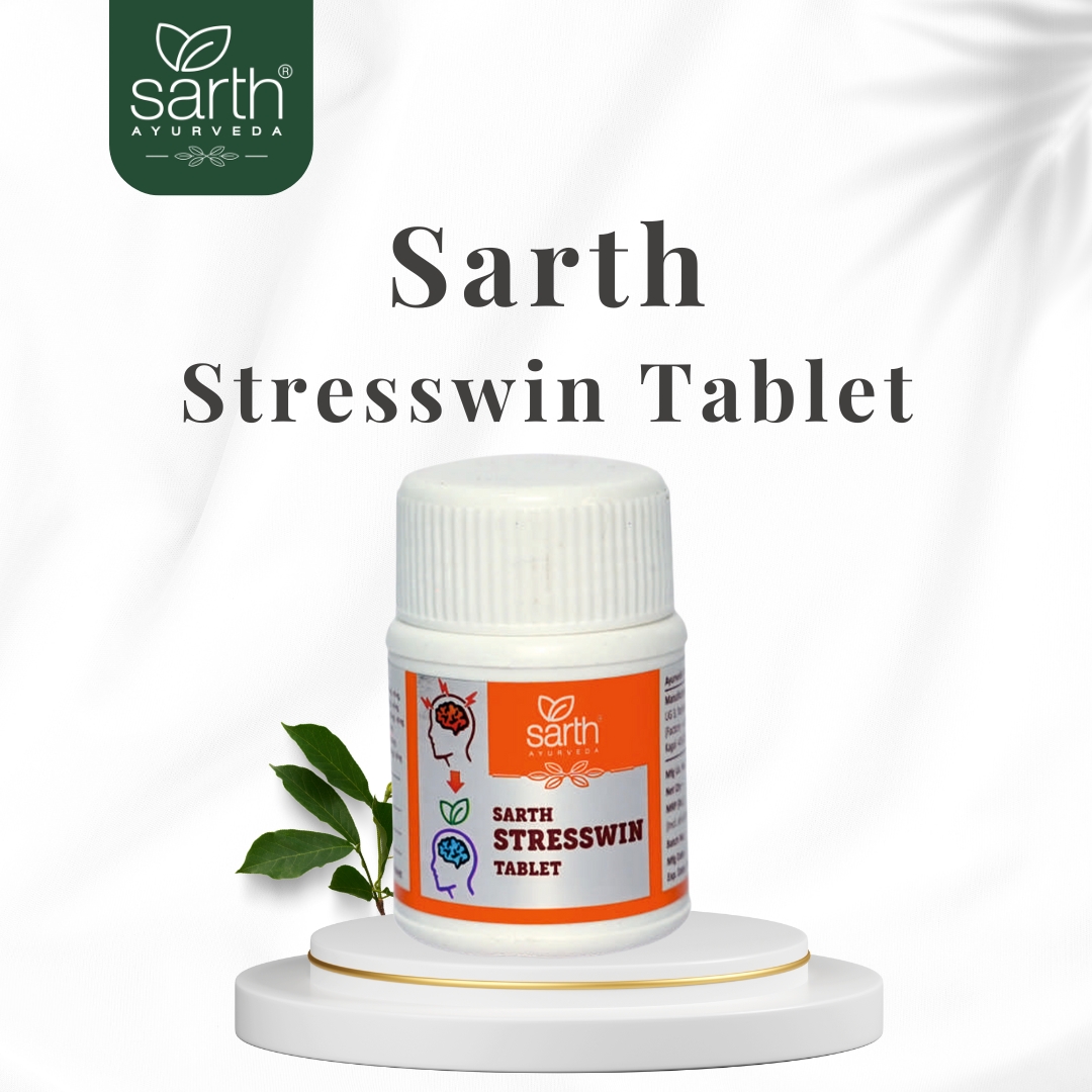 Sarth Ayurveda Stresswin Tablet - Image 2