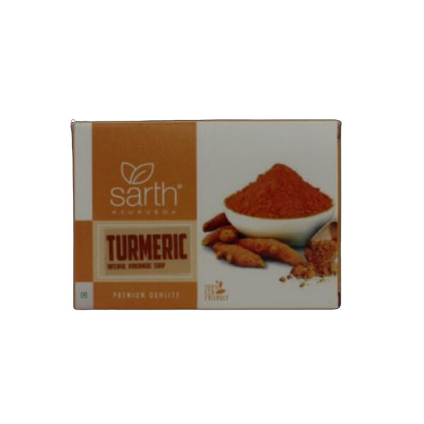 Turmeric Handmade Soap 100 GM - Image 2