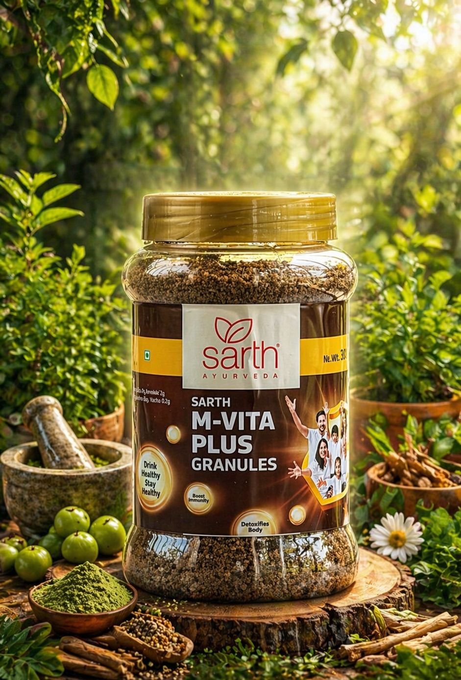 Sarth M-Vita Plus Granules (300 GM)