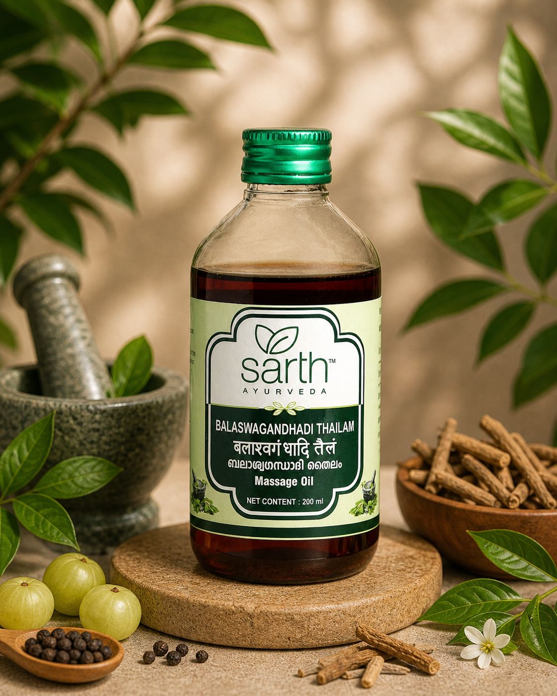 Balaswagandhadi Thailam 200 ML