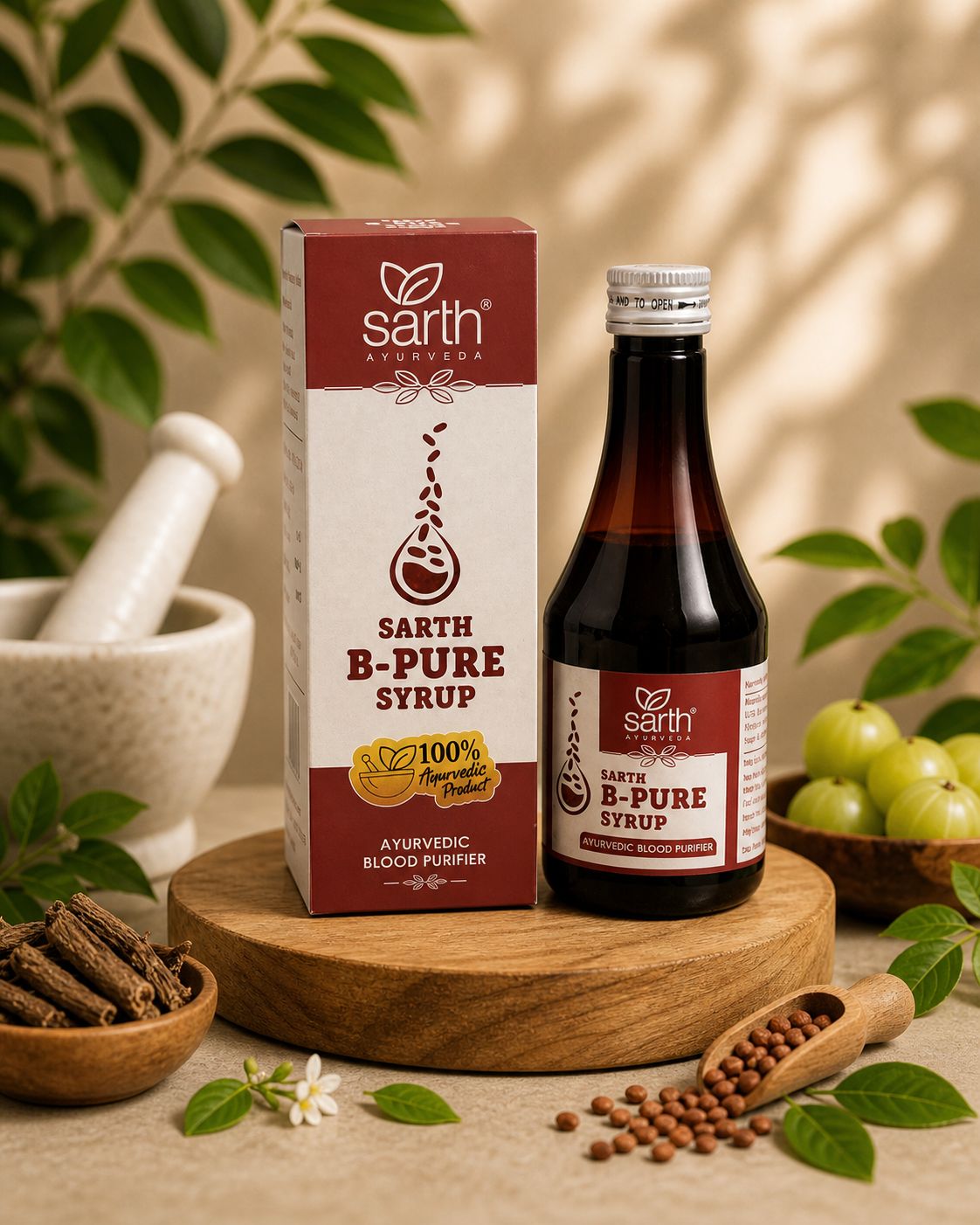 Sarth B-Pure Syrup 200 ML